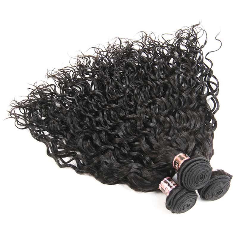Malaysian Weave Water Wavy Human Hair Extensions-7