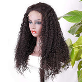 Ali Annabelle 360 Lace Frontal Wig Virgin Brazilian Curly Human Hair Wigs Pre Plucked with Baby Hair Natural Hairline