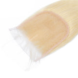 Ali Annabelle 613 Blonde Straight Lace Closure 130% Density Human Hair Closure